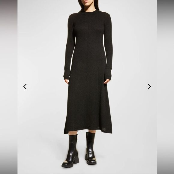 Chloé Black Rubbers Rain Boots EU 40 US 9 Urban Edgy Chunky Goth Grunge Runway - Picture 4 of 16